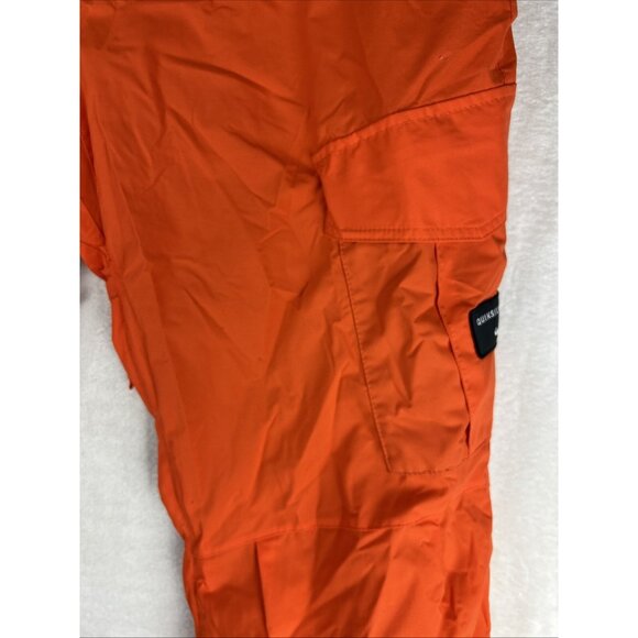 Quiksilver Pants XXL Orange Dry Flight 10K Snow Breathable Lined Winter Adult - Picture 3 of 14